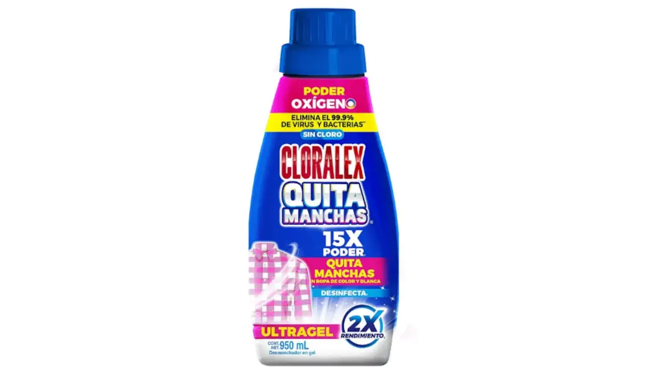 Cloralex Quita Manchas: la solución para saber como quitar manchas amarillas de ropa blanca. Elimina virus y bacterias.