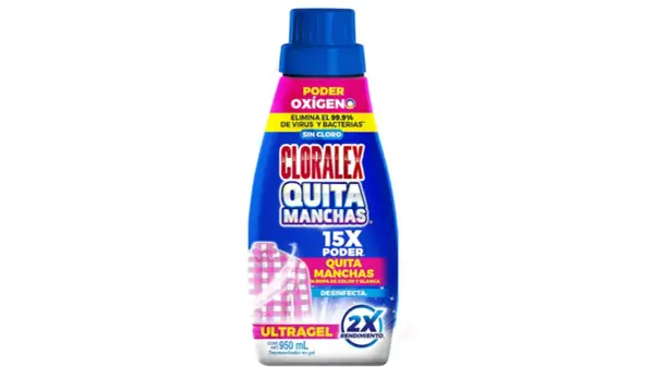 Cloralex Quita Manchas: la solución para saber como quitar manchas amarillas de ropa blanca. Elimina virus y bacterias.